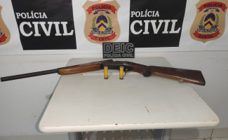 Homem investigado pela Polícia Civil por maus tratos é preso por posse irregular de arma de fogo no Sul do Estado  