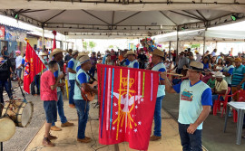 Com apoio do Governo do Tocantins, Encontro de Folias e Foliões de Monte do Carmo mobiliza centenas de pessoas