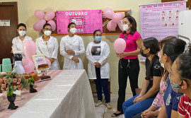 Seciju promove ações em alusão à campanha Outubro Rosa nas unidades socioeducativas de Gurupi
