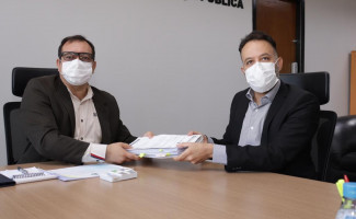 Secretário da Segurança Pública recebe processo do concurso da Polícia Civil da comissão e assegura continuidade na realização do certame