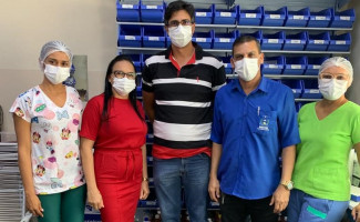 Em prosseguimento da agenda itinerante secretário da Saúde reuniu-se com equipe do Hospital Regional de Xambioá