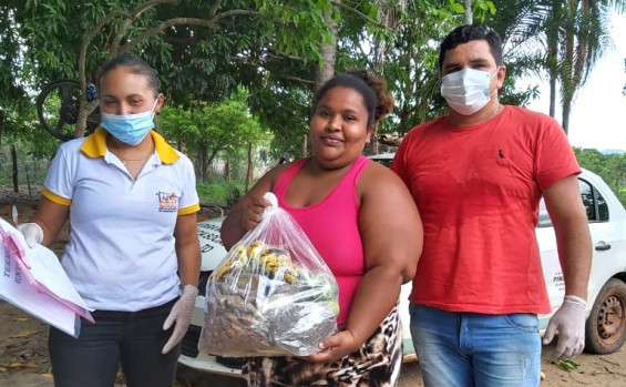 Governo do Tocantins beneficia produtores e entidades socioassistencias com aquisição de alimentos da agricultura familiar em Pindorama