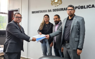 Secretário da Segurança Pública do Tocantins, se reúne com representantes sindicais da Polícia Civil