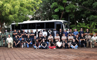 Academia Itinerante capacita policiais civis em treinamento aerotático e de armamento em Porto Nacional 