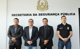 Secretário de Segurança Pública do Tocantins recebe deputado Fabion Gomes para tratar demandas de Tocantinópolis