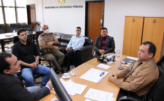 Em reunião, Segurança Pública e Assessoria Militar da Assembleia Legislativa reforçam laços institucionais