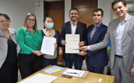 Comitiva da COP 26 entrega relatório ao governador Wanderlei Barbosa; Tocantins poderá comercializar R$ 122 milhões em créditos de carbono