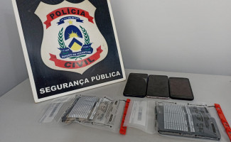 Em Luzimangues, Polícia Civil deflagra operação de combate à criminalidade apreende drogas e prende suspeito de receptação 