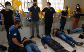 Seciju promove treinamento de combate a incêndio e suporte básico de vidas para servidores do Sistema Socioeducativo em Gurupi