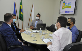 Governo do Tocantins e representantes da Caixa Econômica debatem parcerias 