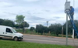 Novos radares de Palmas são verificados pela Agência de Metrologia