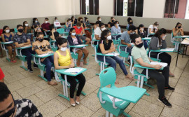 Com presença de mais de 5 mil candidatos, vestibular da Unitins tem 21% de abstenção