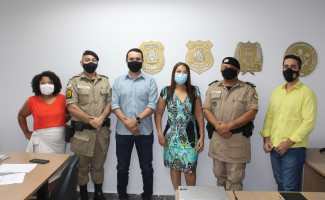 Equipe da SSI recebe Diretoria de Ensino da PM e fortalece processo de integração entre forças de segurança 