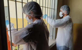 Governo do Tocantins realiza coleta de material biológico para compor Banco Nacional de Perfis Genéticos de custodiados 