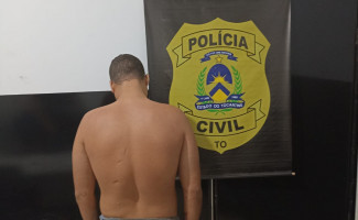 Após trabalho de investigação homem é preso suspeito de incendiar viatura da Polícia Civil em Palmas