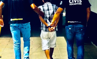 Homem suspeito de homicídio é preso durante ação realizada pela Polícia Civil em Guaraí