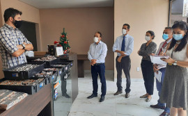 Equipe da Sics realiza visita técnica à nova sede de empresa tocantinense do ramo alimentício em Palmas