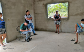 Chacareiros da Vila Agrotins recebem técnicos do Itertins para estudo de viabilidade na emissão de títulos