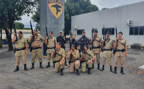 Polícia Civil do Tocantins ministra treinamento a policiais militares da Força Tática do 4º Batalhão da PM em Gurupi