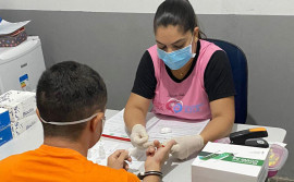 Seciju realiza ação com atendimentos médicos, testes rápidos e orientações para custodiados da Unidade Penal de Paraíso do Tocantins