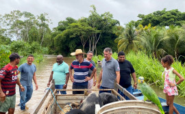 Seagro vistoria áreas de lavouras alagadas pelas chuvas