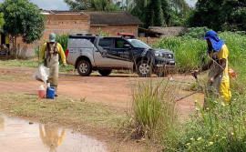 Cidadania e Justiça mobiliza custodiados para limpeza do bairro Barra da Grota, em Araguaína, com foco na prevenção de doenças transmitidas pelo Aedes Aegypti