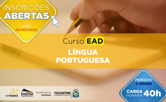 Egefaz abre inscrições para curso de Língua Portuguesa