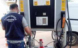 Agência de Metrologia verifica bombas medidoras de combustível e orienta consumidores sobre abastecimento de veículos