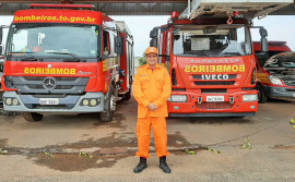 Em Gurupi, major Wellington Moura assume o comando do 3° Batalhão de Bombeiros