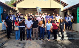Policiais Civis da 8ª Delegacia Regional de Dianópolis ministram palestra sobre drogas para estudantes de escola pública de Rio da Conceição, a convite do Conselho Tutelar e CRAS.  