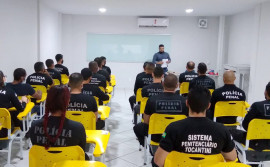Grupo de Operações Penitenciárias Especiais da Polícia Penal do Tocantins realiza avaliação psicológica para inscritos no processo de seleção de novos integrantes