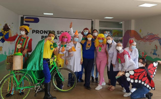 HGP promoveu ação para animar as crianças internadas durante o carnaval