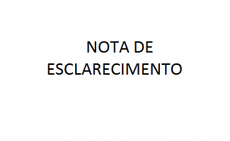 NOTA DE ESCLARECIMENTO