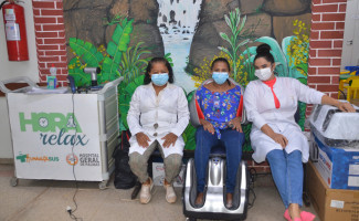 Profissionais de saúde do HGP são beneficiados pelo Projeto “Hora Relax” no Carnaval