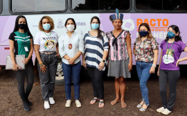 Unidade Móvel Itinerante do Governo do Tocantins leva ação às mulheres Xerente da Aldeia Porteira em Tocantínia