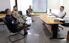 Ageto e Polícia Militar Rodoviária e Divisas reúnem-se para tratar da segurança rodoviária no Tocantins