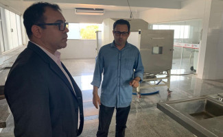 Secretário da Segurança Pública visita o Instituto Médico Legal em Palmas 