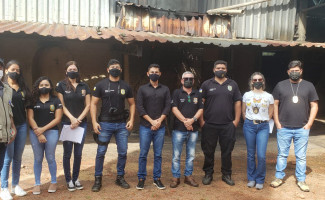 Polícia Civil incinera entorpecente apreendido com menores em Paraíso do Tocantins 