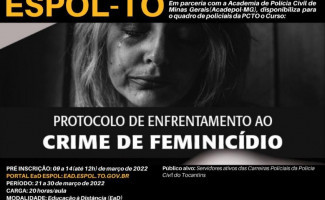 Em parceria com a  Polícia de Minas Gerais,  Espol oferta curso sobre Protocolo de Enfrentamento ao Crime de Feminicídio 