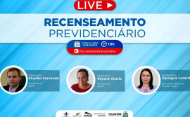  Governo do Tocantins promove live sobre Recenseamento Previdenciário