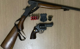 Ação da Polícia Civil do Tocantins resulta na apreensão de duas armas de fogo e nas prisões de dois homens no sul do Estado