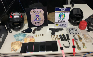 Em Araguatins, ação da Polícia Civil e da Polícia Militar resulta nas prisões de quatro pessoas suspeitas de praticar latrocínio no Maranhão