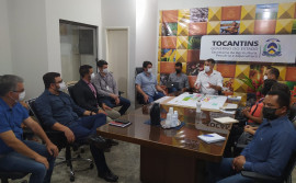 Seagro realiza reunião com os órgãos federais para apresentar o projeto da Agrotins 2022