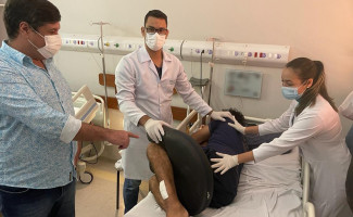HGP realiza o primeiro teste de dispositivo que auxilia na mobilidade do paciente 