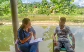 Adapec realiza visitas técnicas e cadastro de estabelecimentos aquícolas em Rio Sono