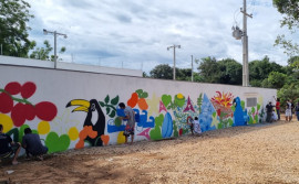 Seciju promove oficina de arte com adolescentes do Centro de Atendimento Socioeducativo de Palmas