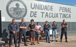 Seciju inicia projeto de remição de pena pela leitura na Unidade Penal de Taguatinga
