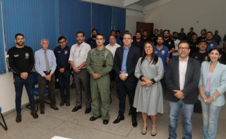 Com a presença do secretário da Segurança Pública, curso de operações periciais aerotransportadas para policiais civis é encerrado em Palmas   