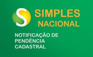 Notificação para regularização de pendência cadastral ME e  EPP optantes pelo Simples Nacional
