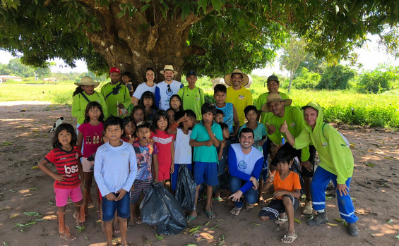 Governo do Tocantins participa de ação de educação ambiental com indígenas em Lagoa da Confusão